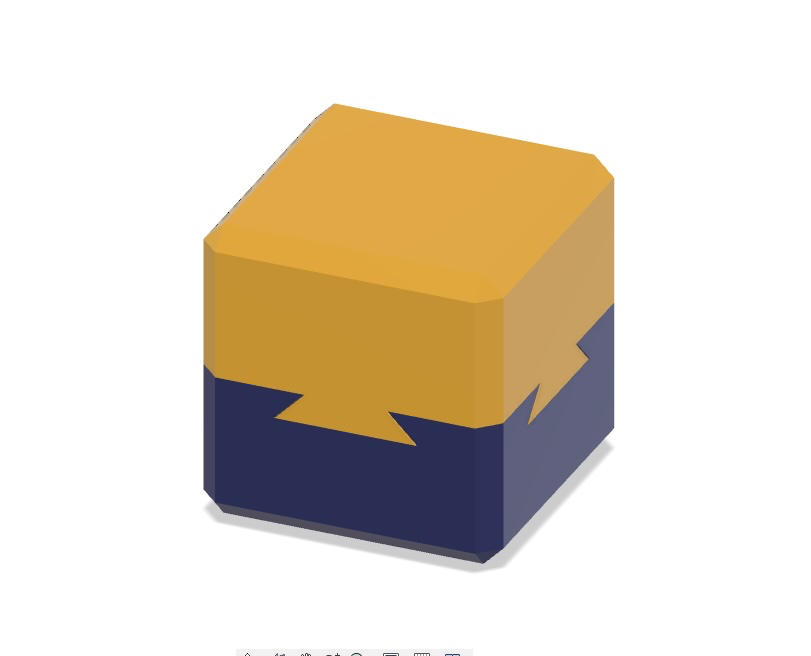 Puzzle Cube with Lock (quick&easy print)