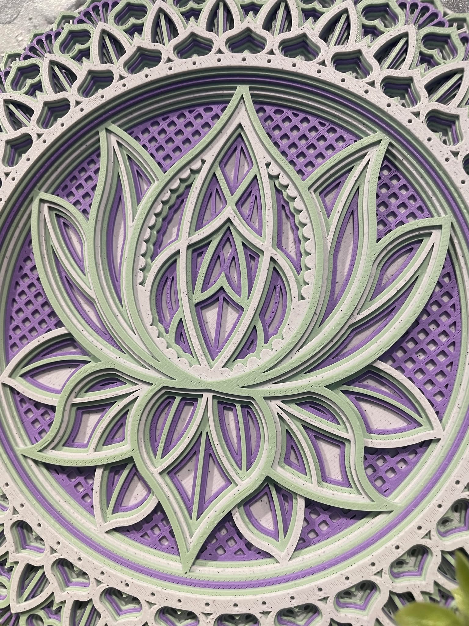 Customizable Layered Mandala