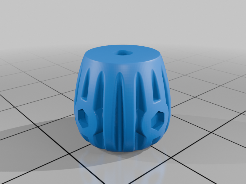 Handle for 4mm screwdriver bits