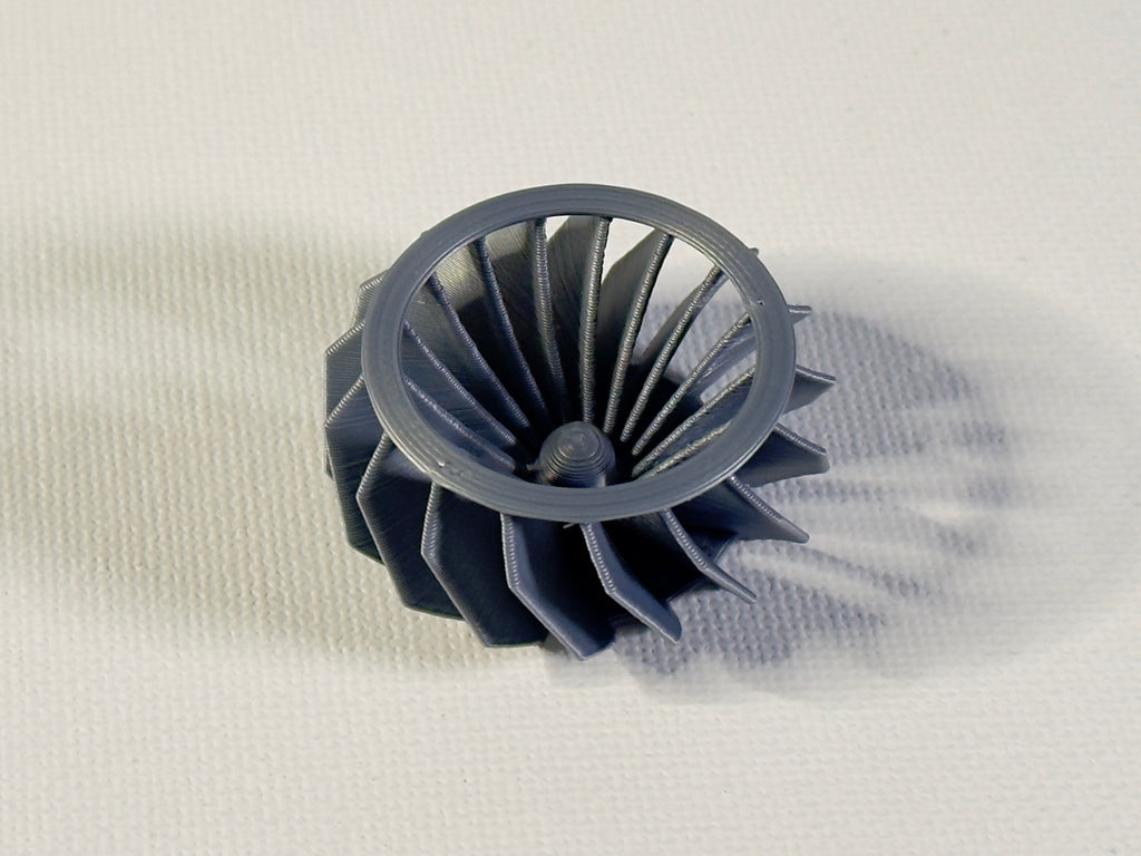 Open Source Fully Printable Vacuum Turbine Set