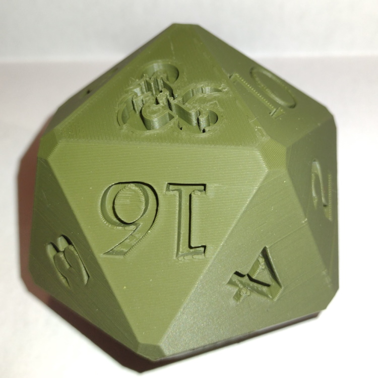 D&D dice set