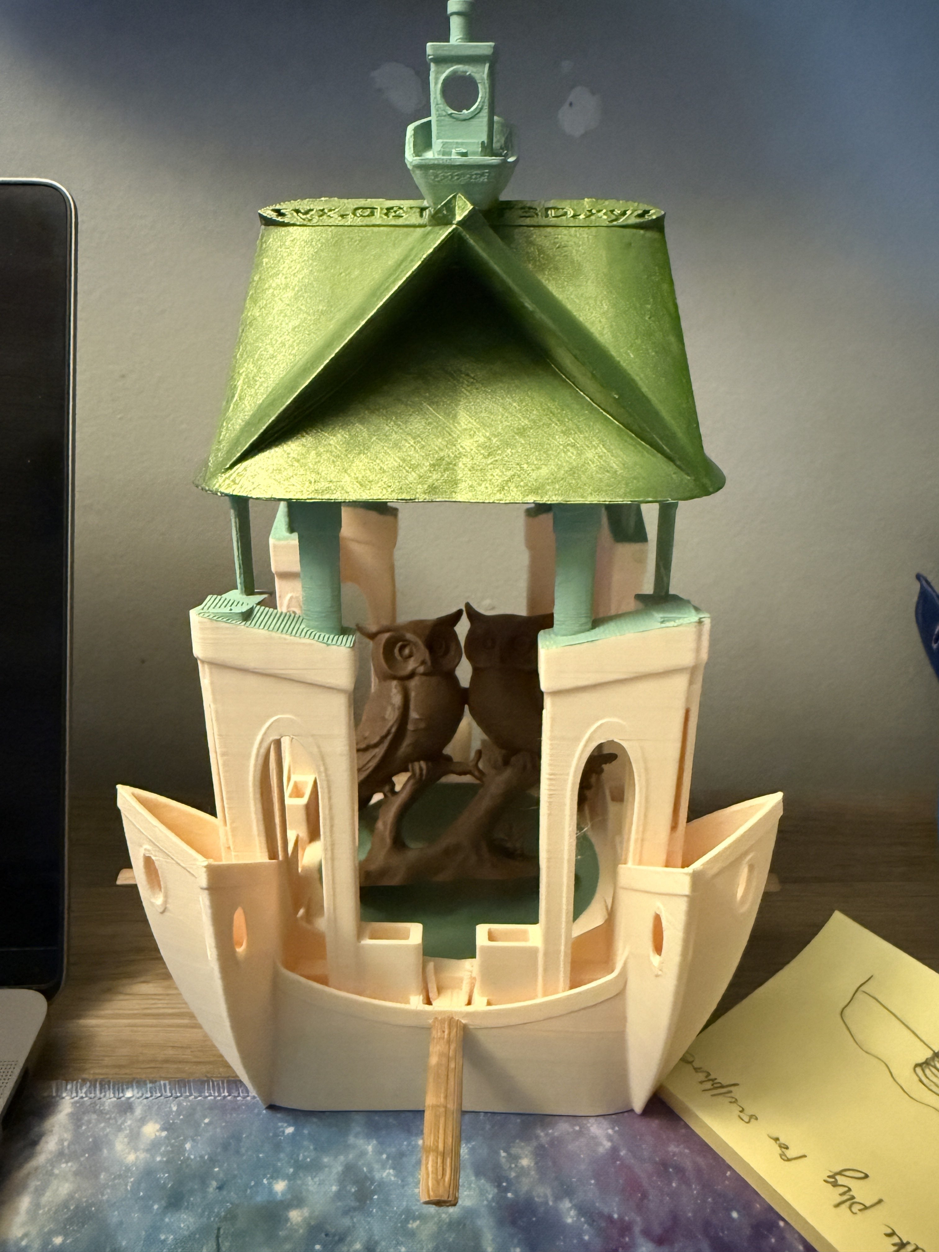 Bird Feeder Benchy v1