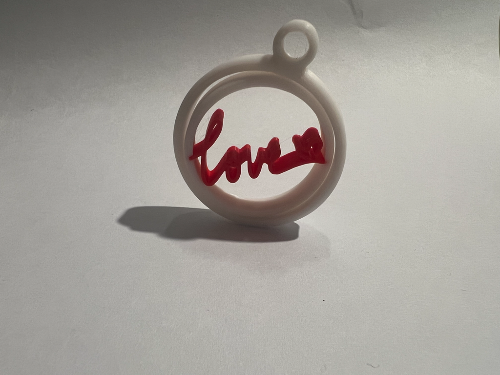 Gyro, valentines keychain