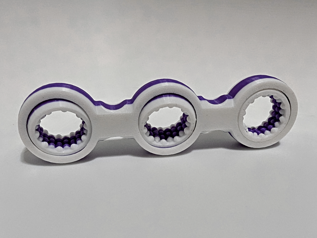 Triple Spinner Fidget Toy