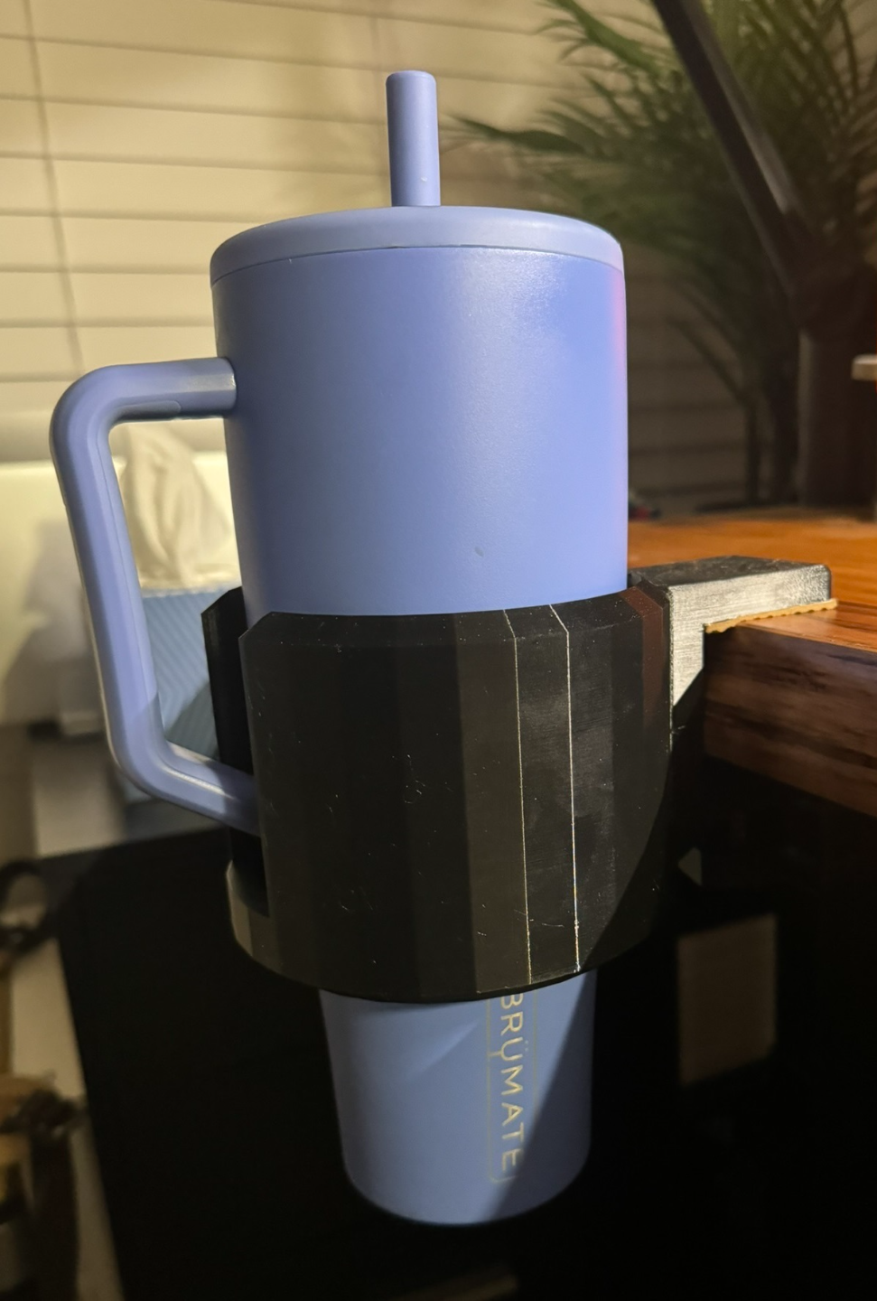 Clamp on desk cup holder for Stanley/Yeti tumblers