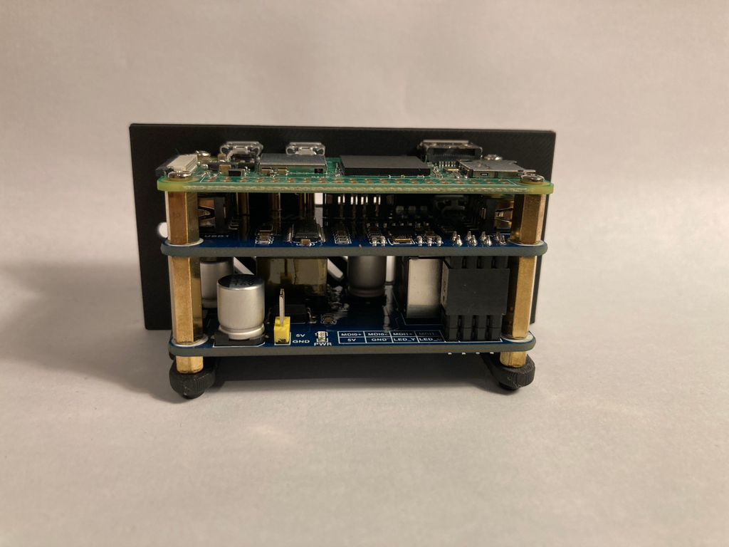 Raspberry Pi Zero2 POE for 2U rack (MP-1)