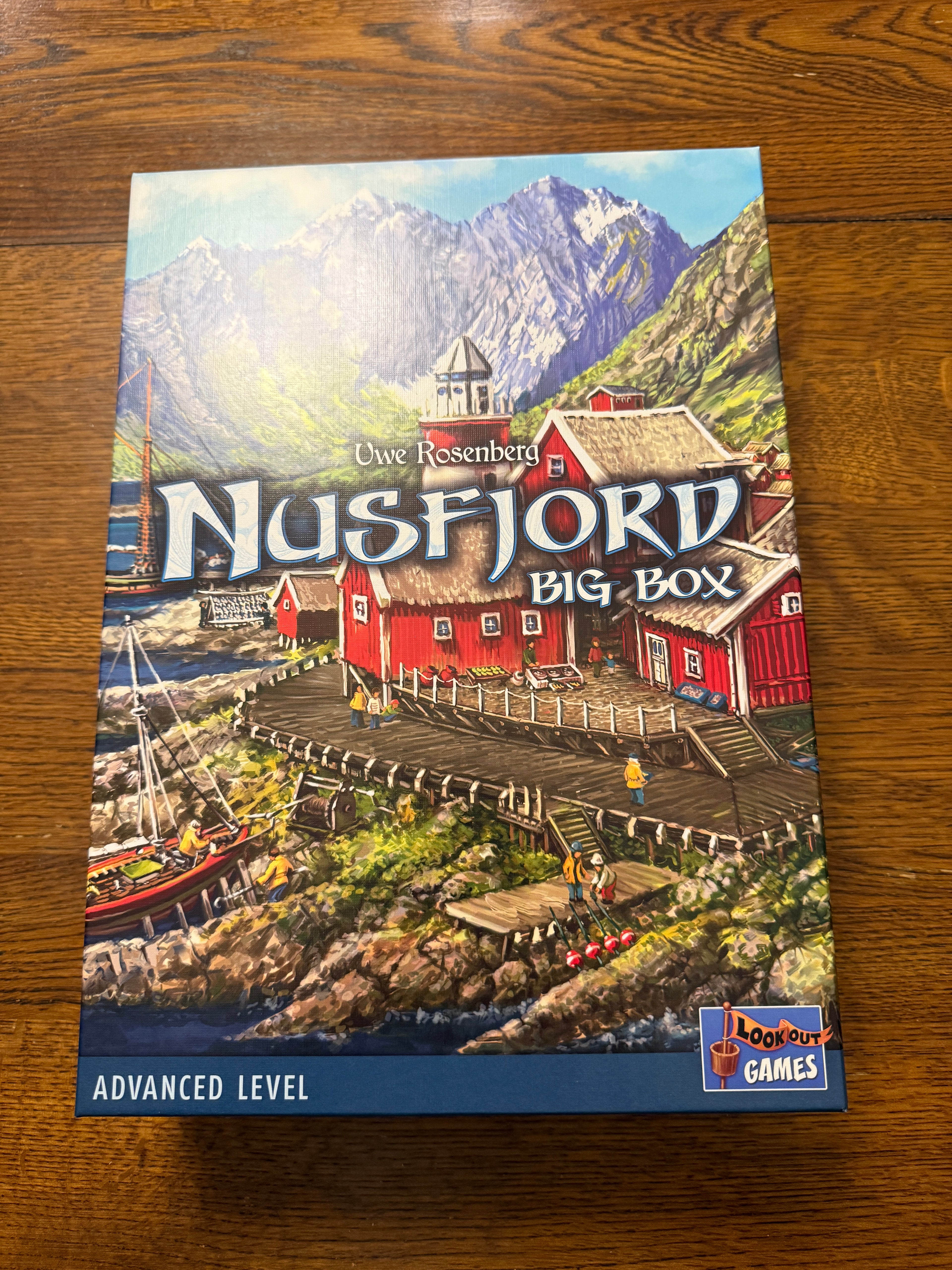 Nusfjord Big Box Board Game Insert
