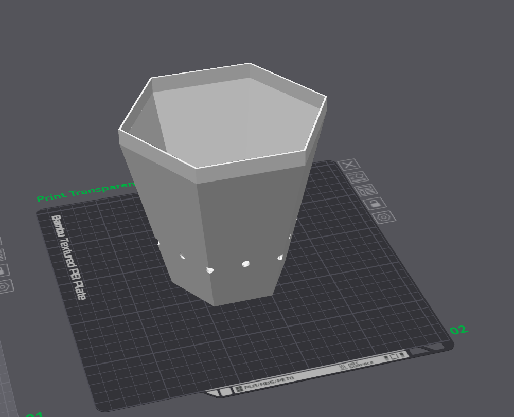 Make your own Greenhouse pot + saucer and texture