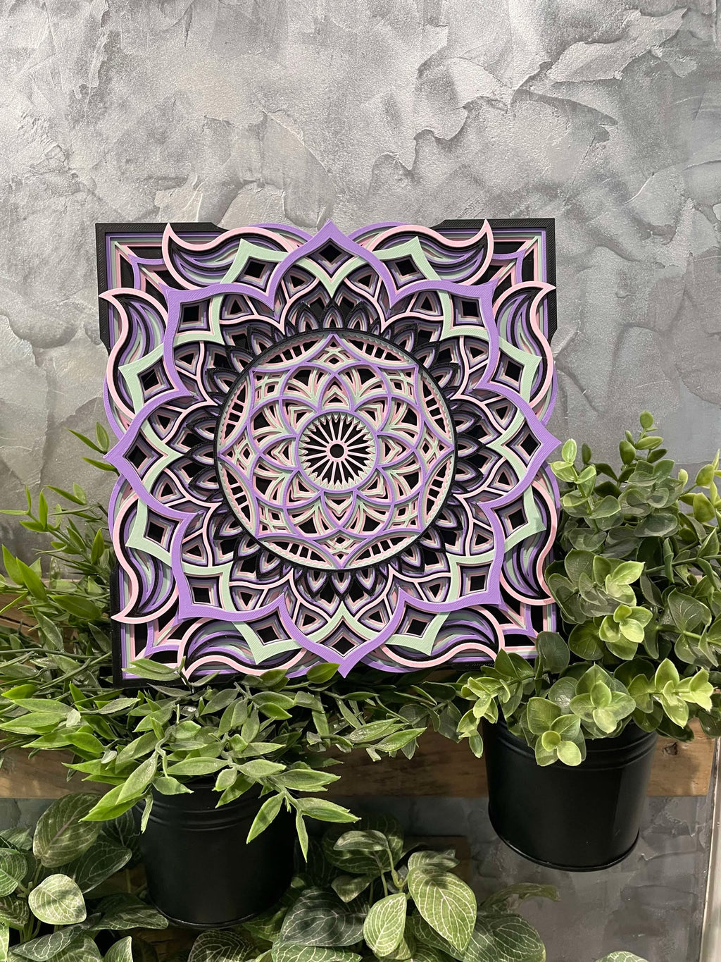 Customizable Layered Mandala