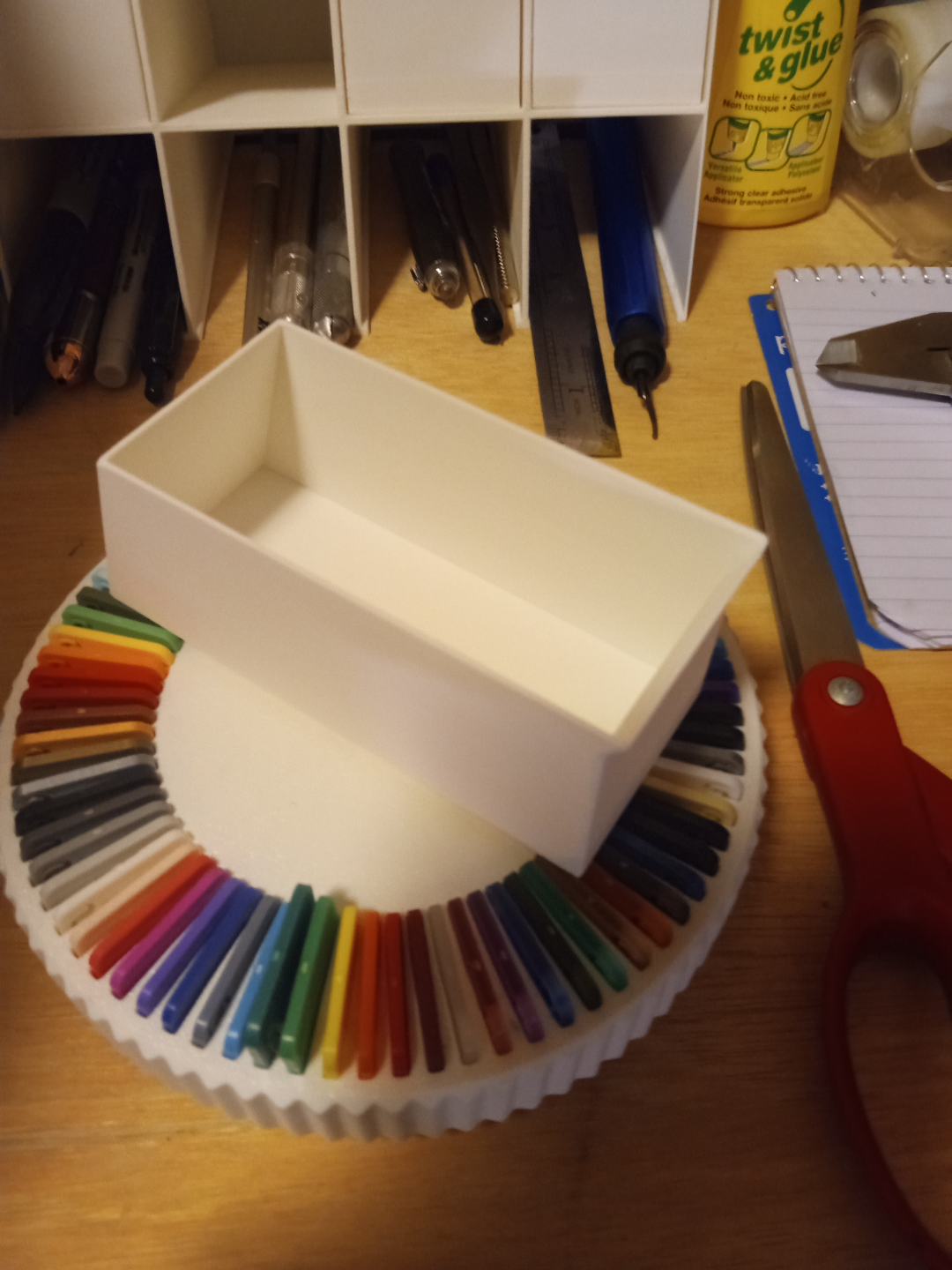 desk organizer shelf