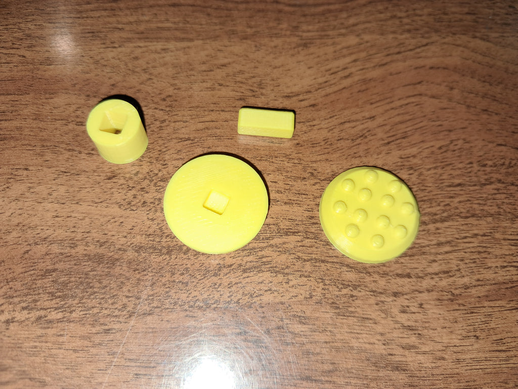 Tactile 4 in a row game for the blind