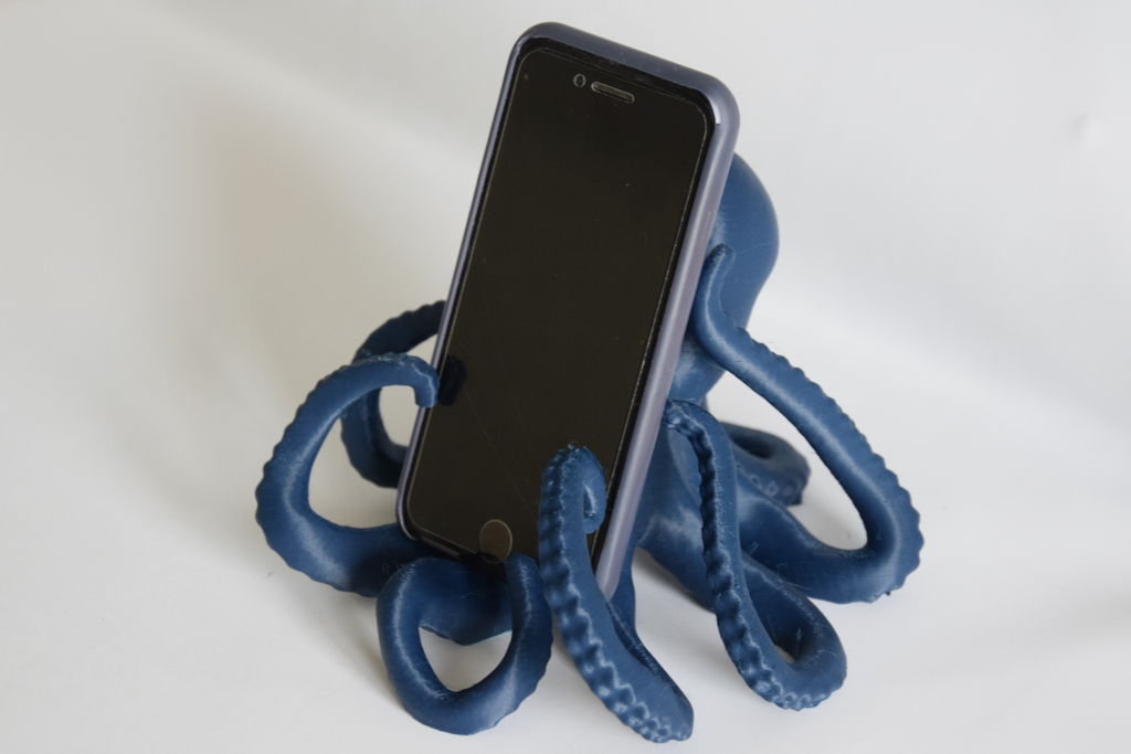 Octopus Sculpture + Smartphone mount