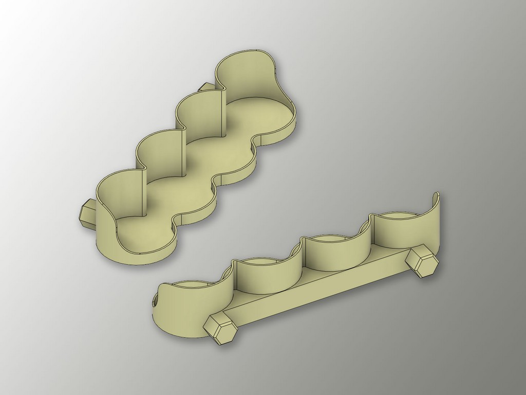HSW Addon for my original Modular Paint Rack