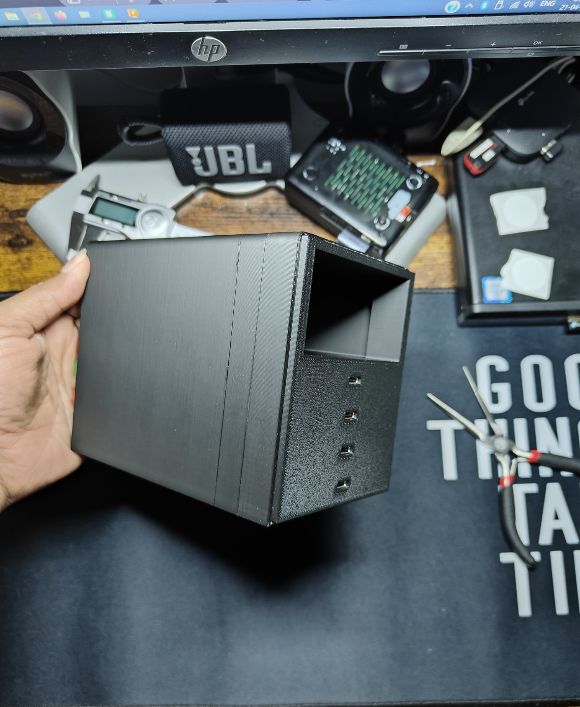Raspberry PI NAS Enclosure For 2.5in 4xHDD/SSD