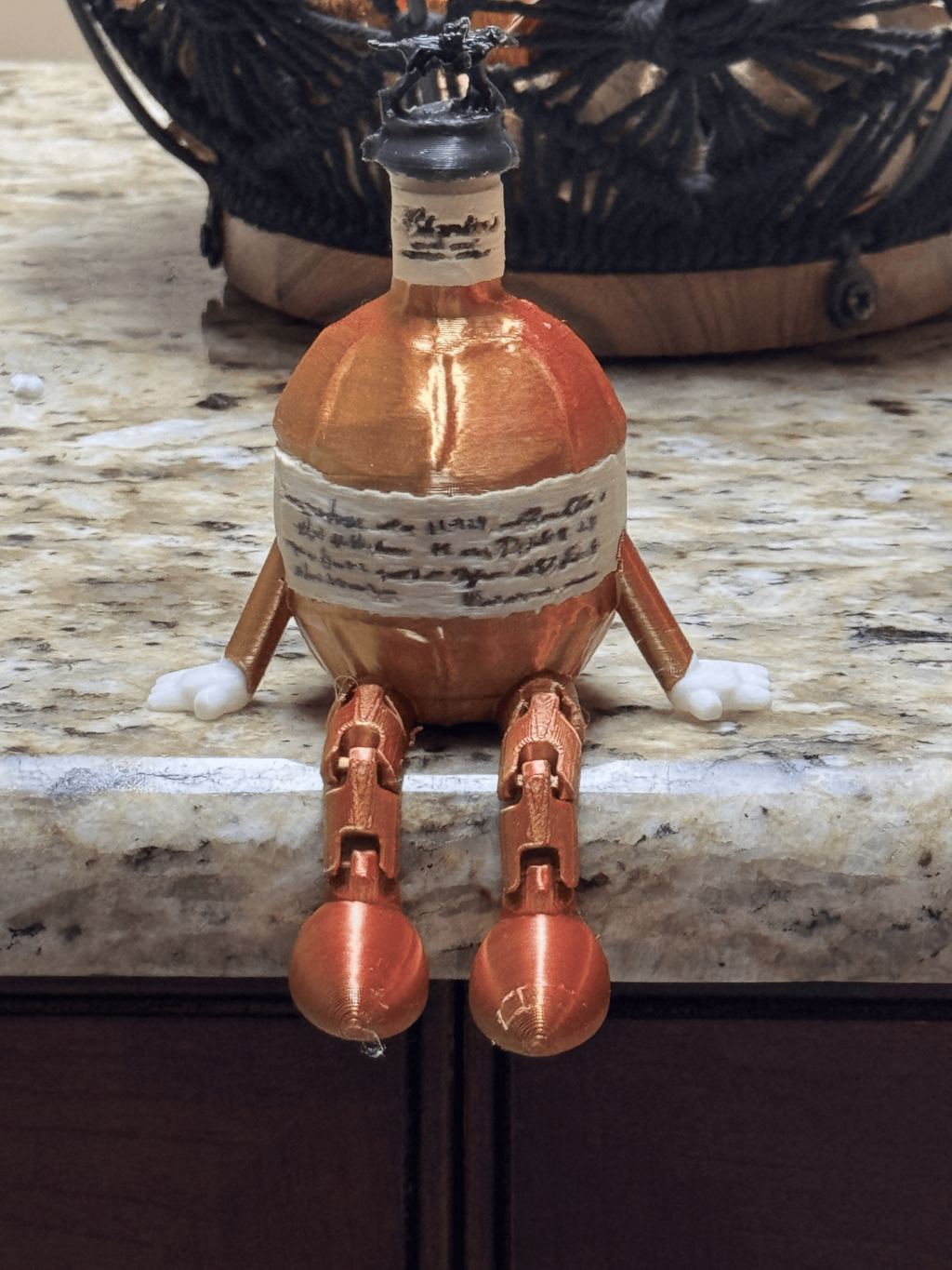Blanton's Bourbon Whiskey Articulated Figurine