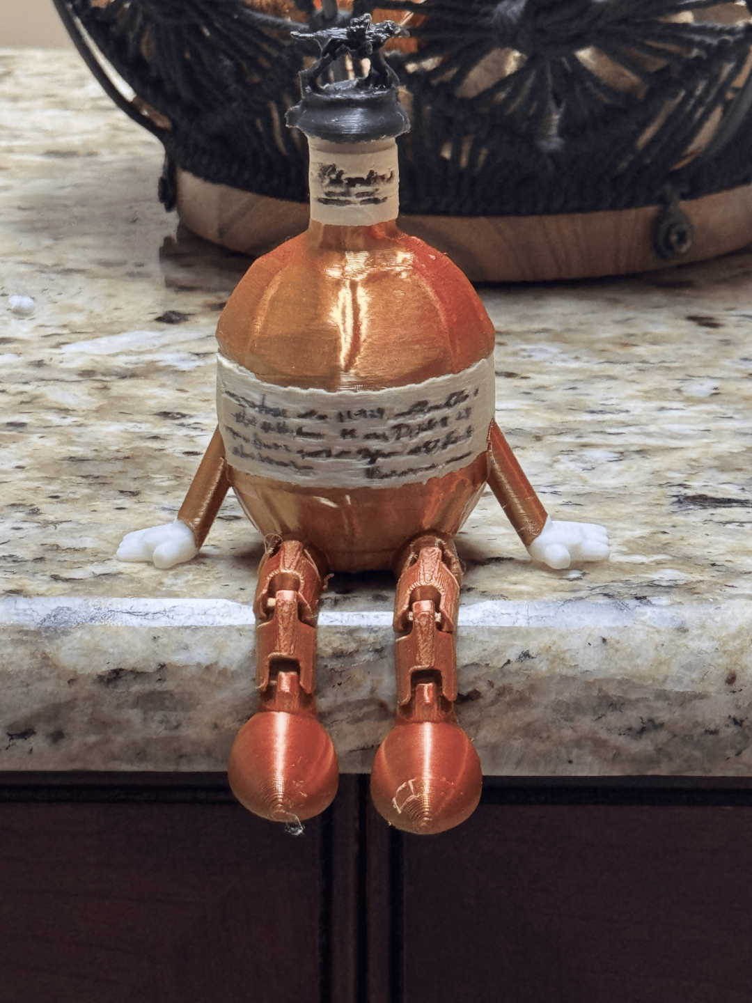 Blanton's Bourbon Whiskey Articulated Figurine