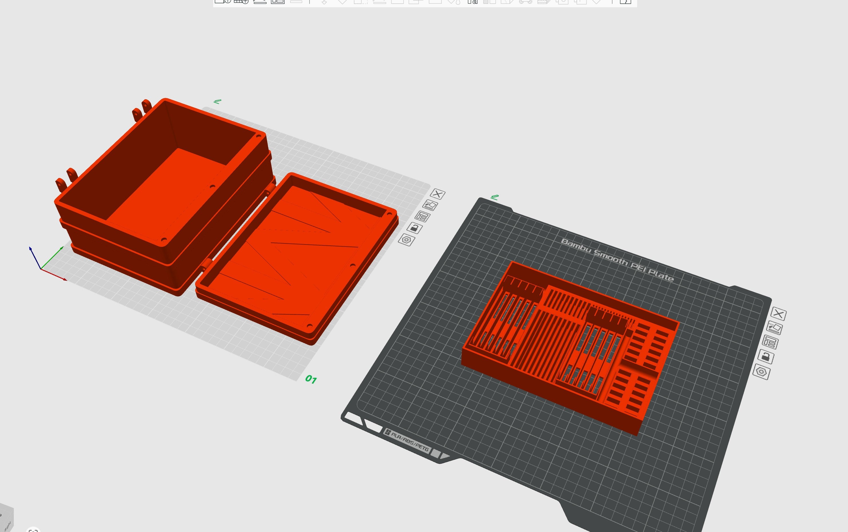 Durable storage box for SSD, SD, MicroSD and USB