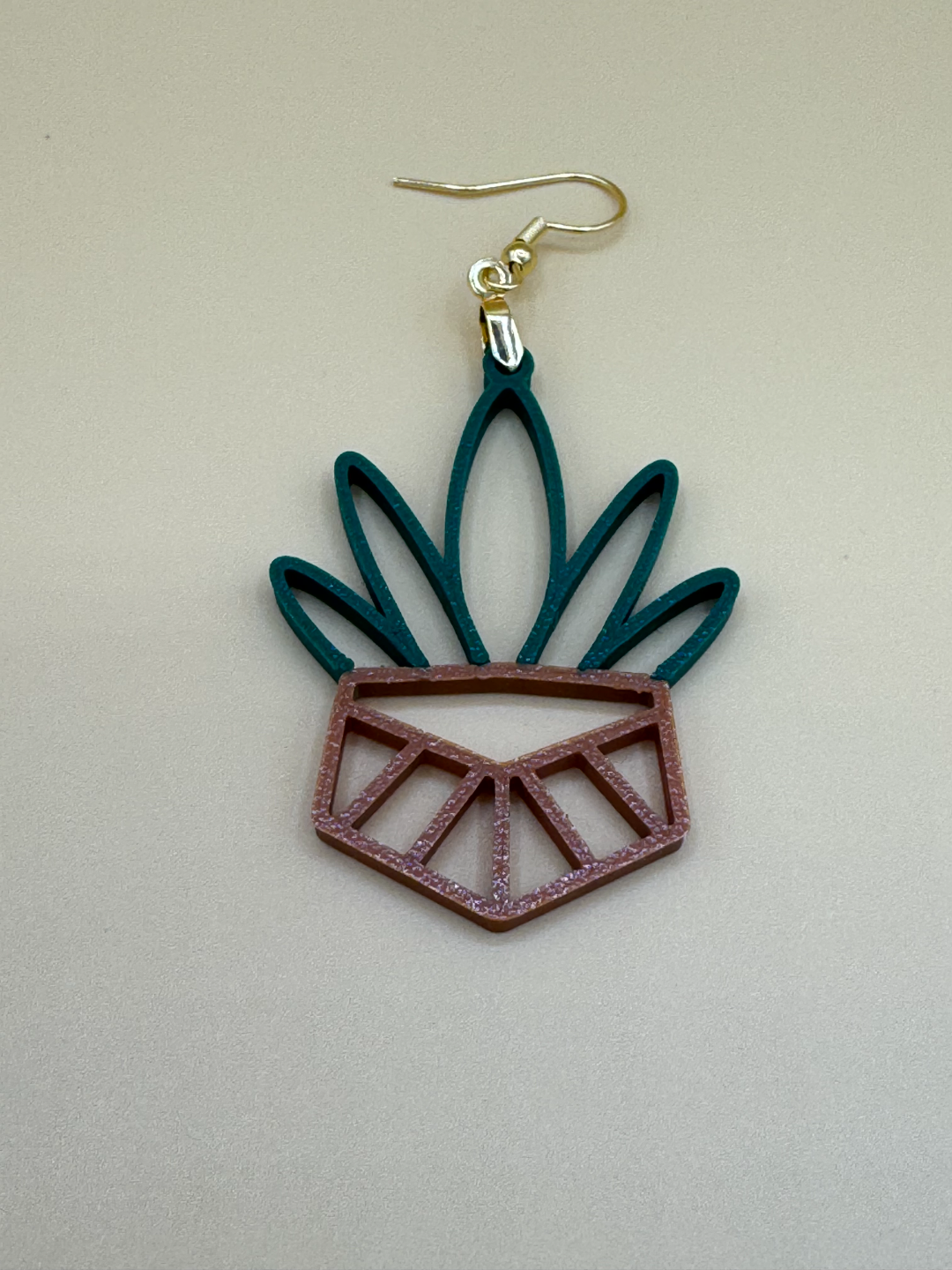 Potted Plant Earrings