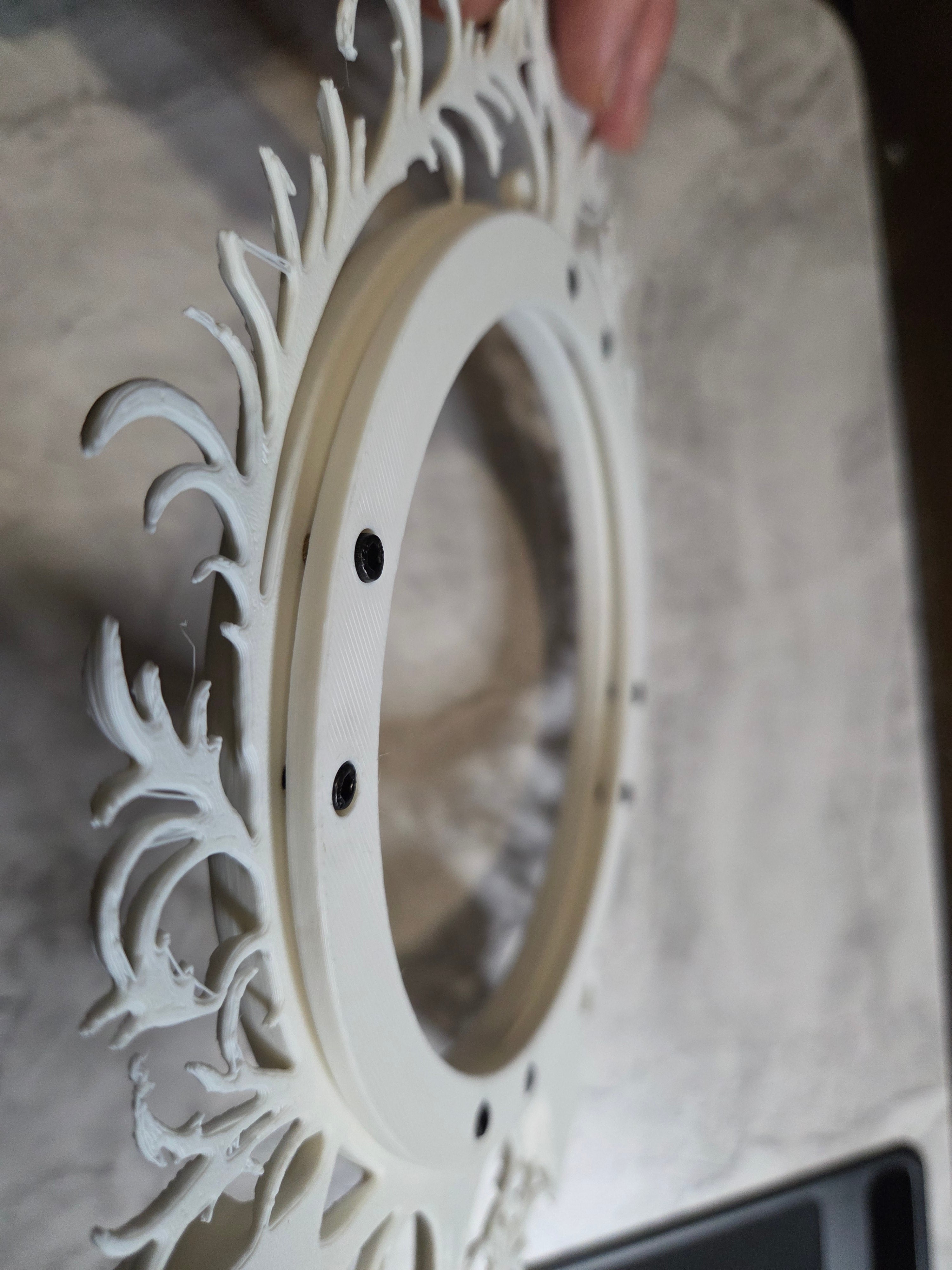 Gothic Rose Frame 5 inch