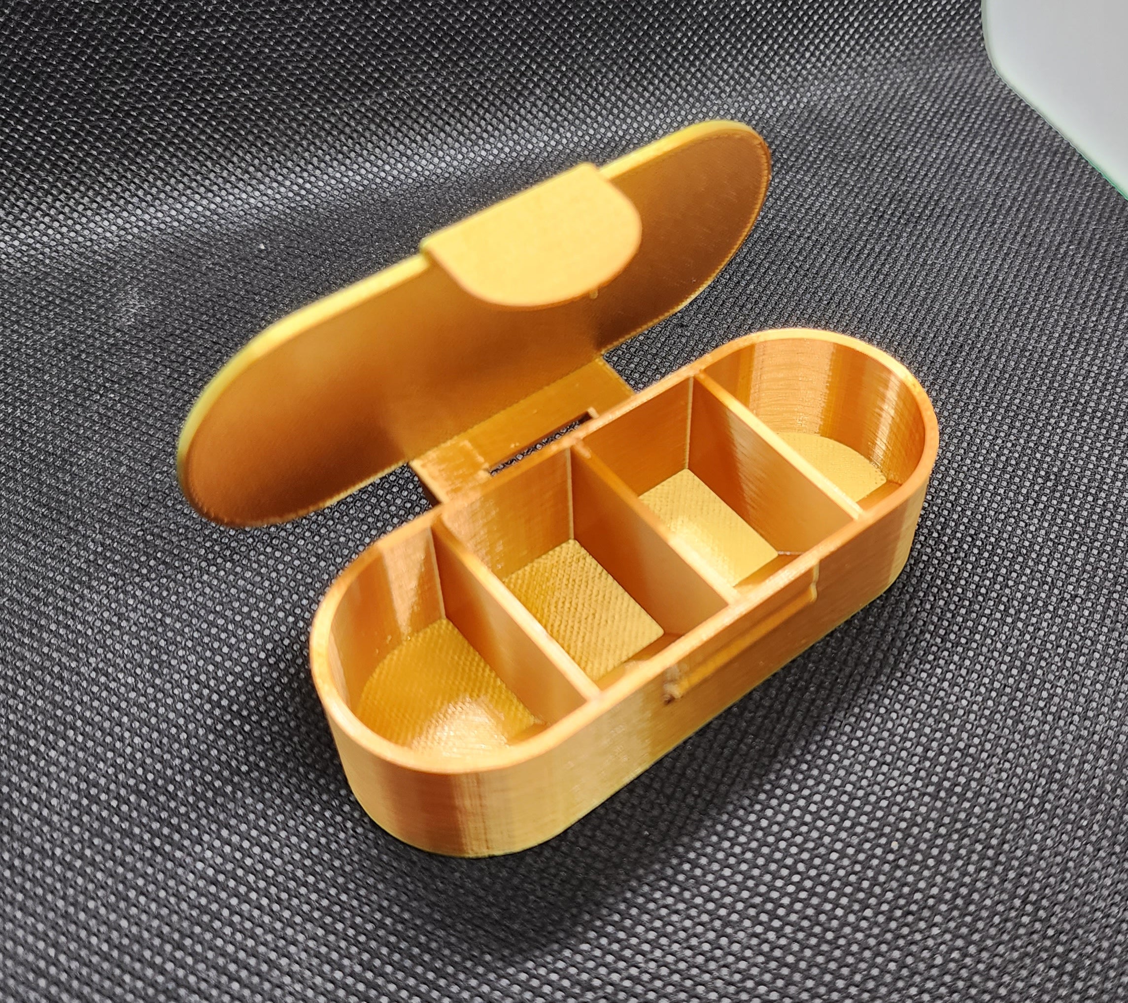 Mini Snap Pill Box - Print in place