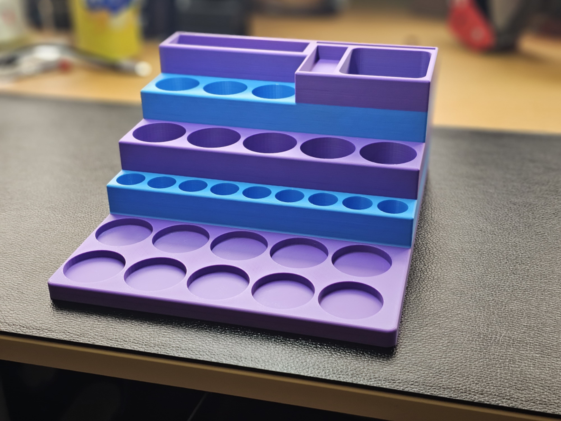 Nail Tech Desk Organizer for Nail & Makeup Product