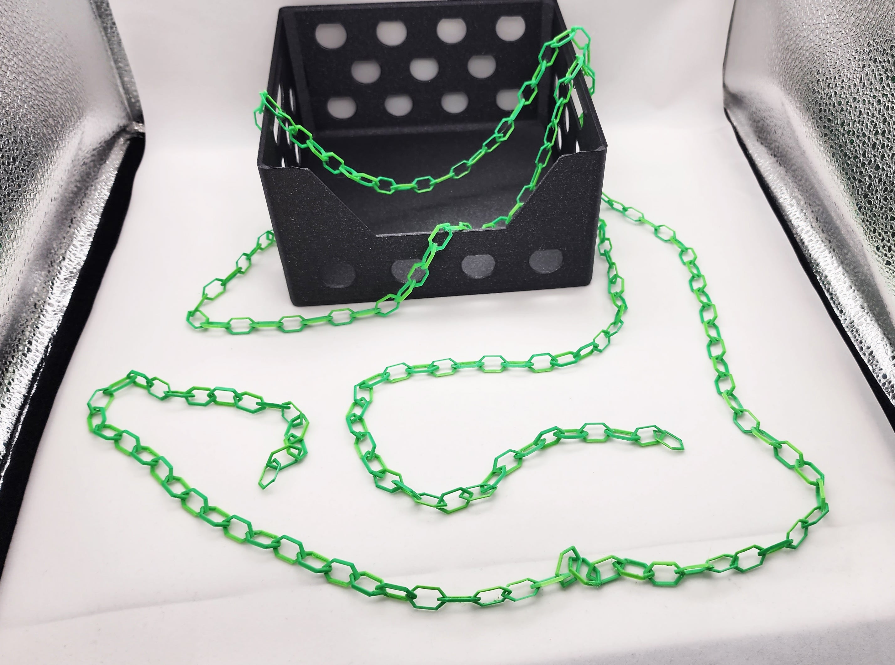 236cm/7'9" Long Hex Chain for MINI - Print in place