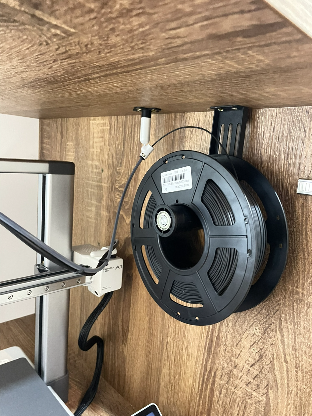 Bambulab A1 PTFE Tube Guid Wall Mount