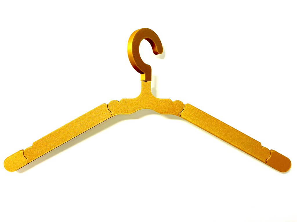 Foldable Travel Coat Hanger (Print-In-Place)