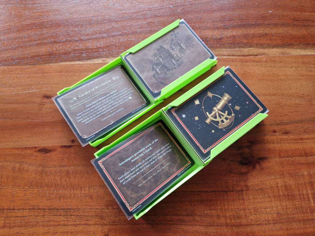 Card boxes for Heroes 3 Board Game Insert