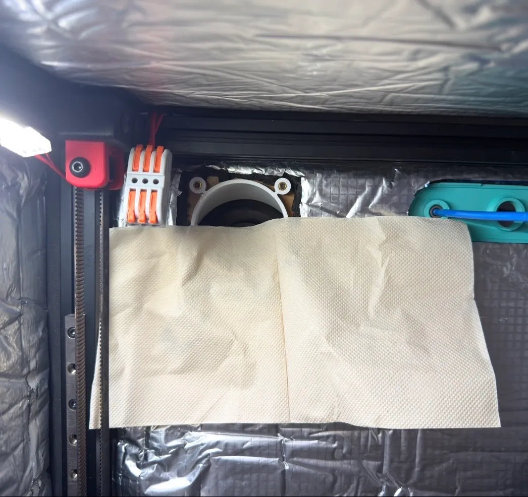 Recirculating air filtration system V3.0