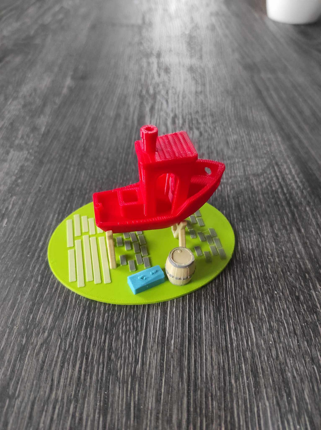 Dry Dock for Benchy + small diorama