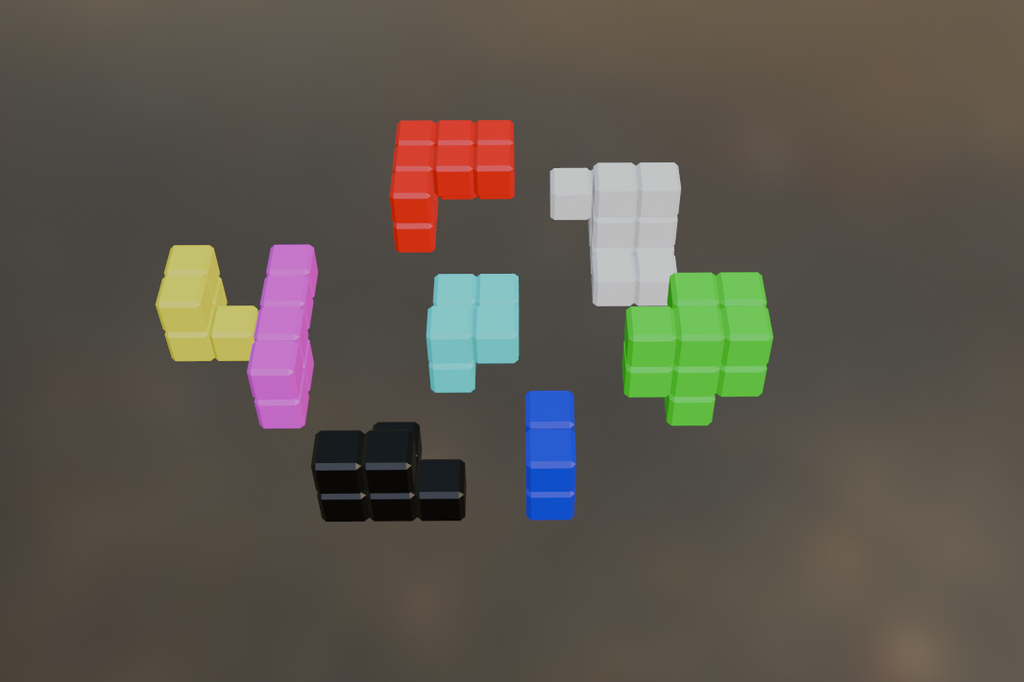 3D Puzzle with Box