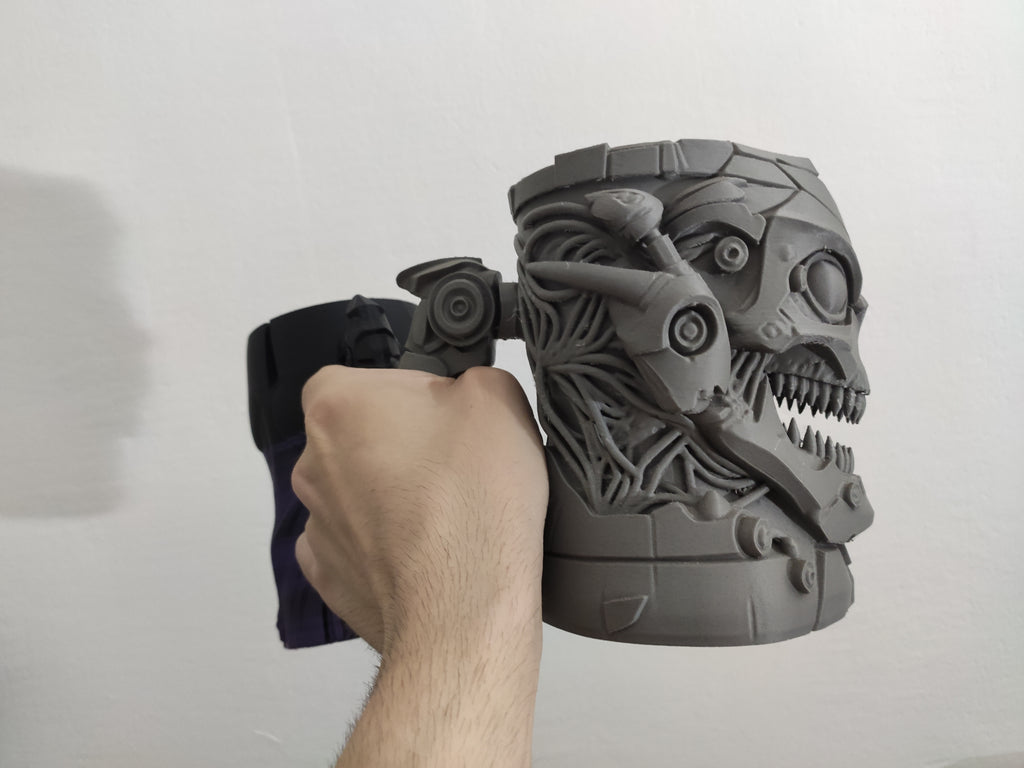 CyberDemon Can Holder / Beer mug (two types)