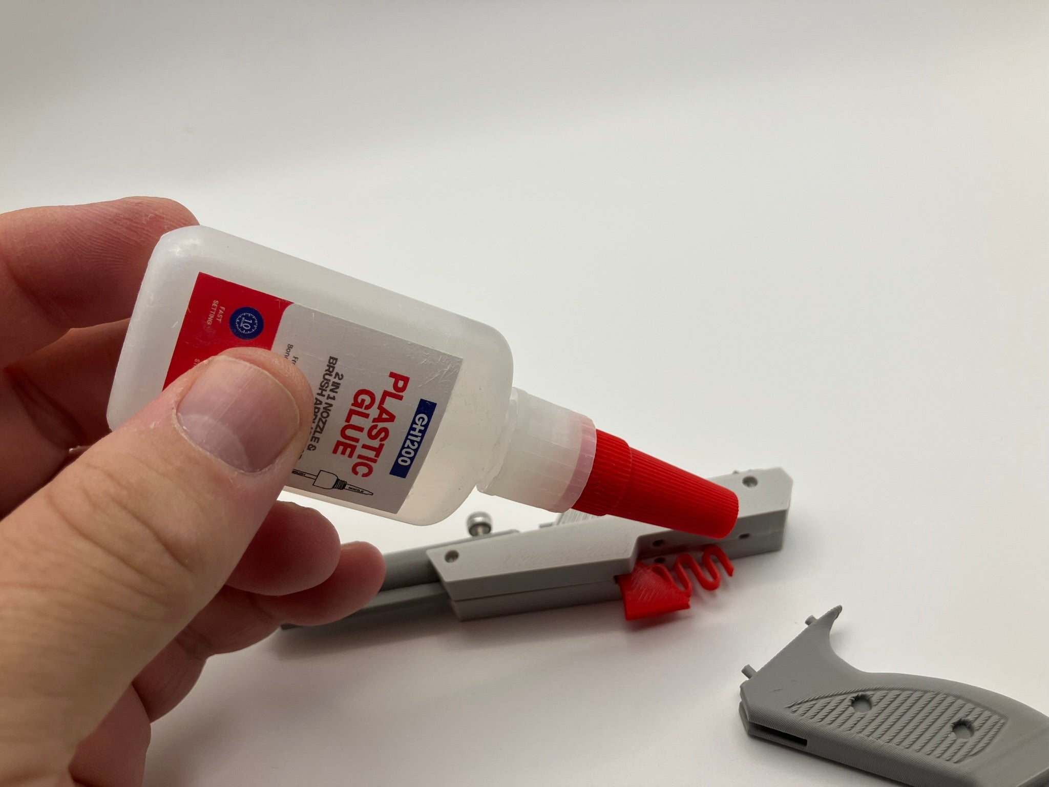 NES Zapper Keychain - functional BB shooter toy