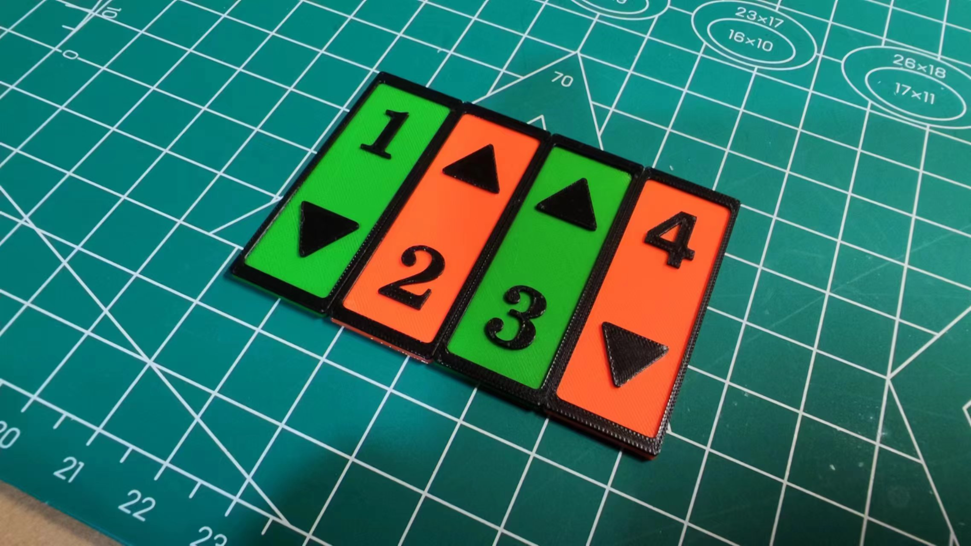 Filament Storage Number Tags 1-4