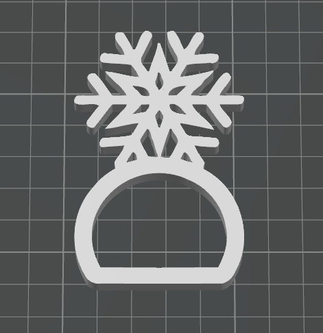 Snowflake Napkin Holder