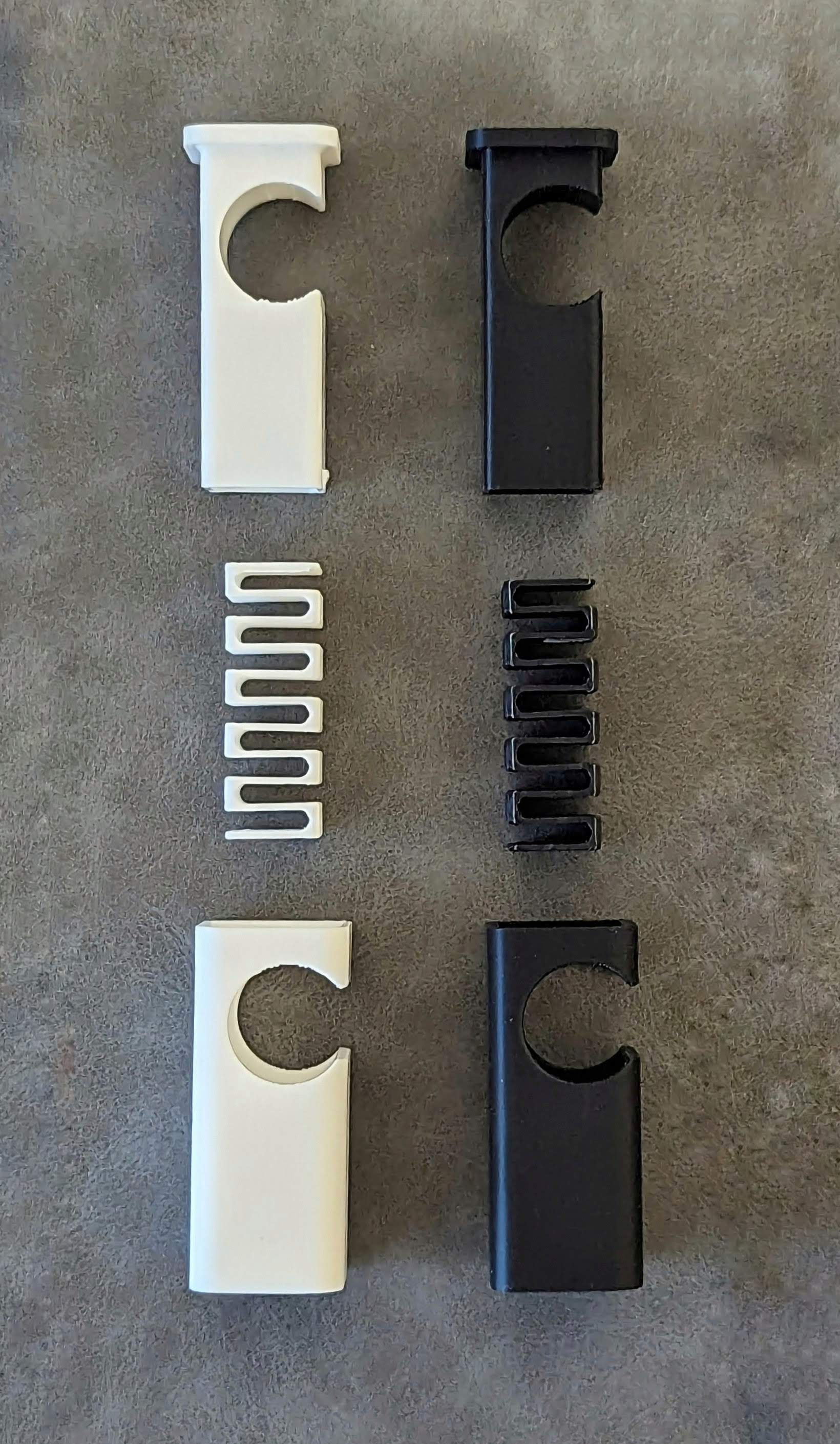 Bag Clip with Printed Springs