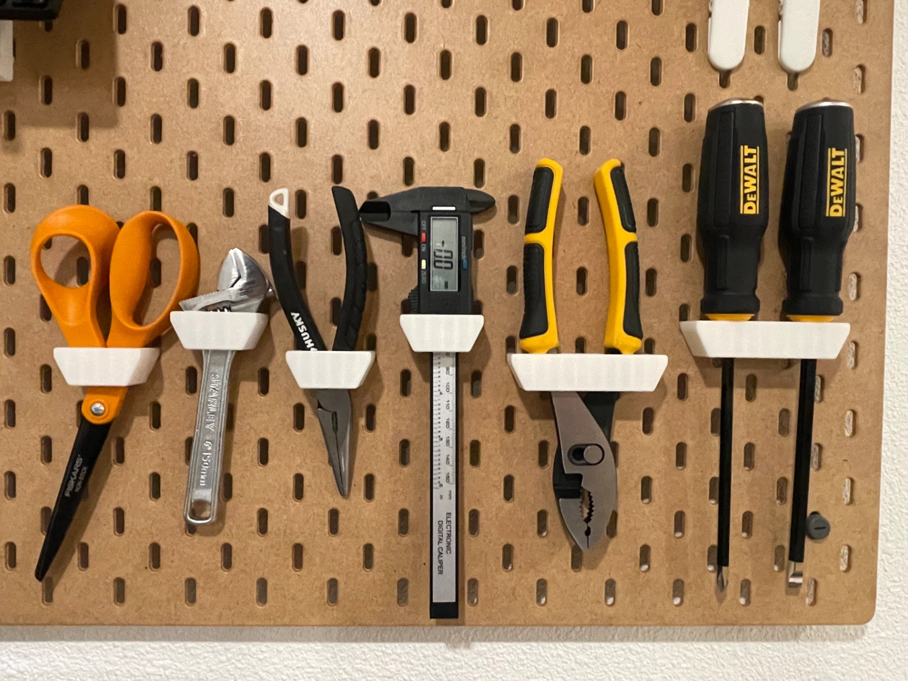 Pegboard Tool Holder