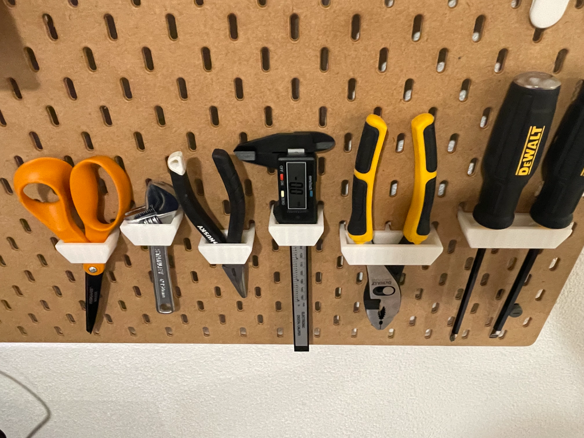 Pegboard Tool Holder
