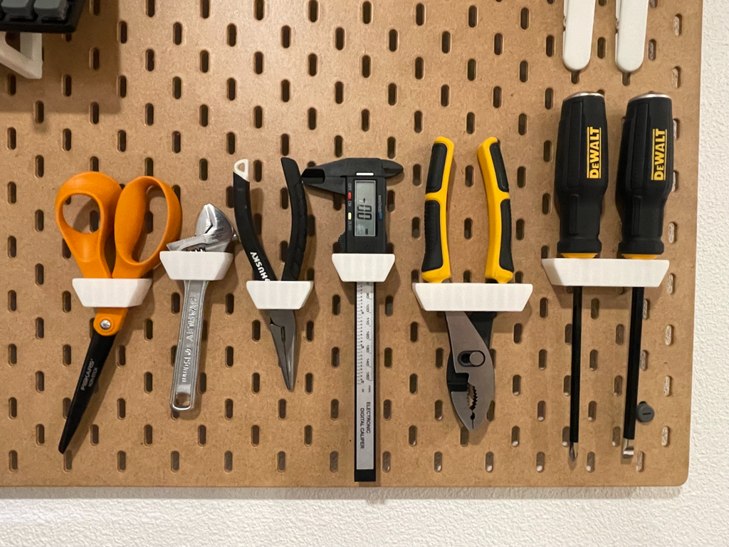 Pegboard Tool Holder