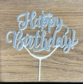 Happy Birthday Cake Topper