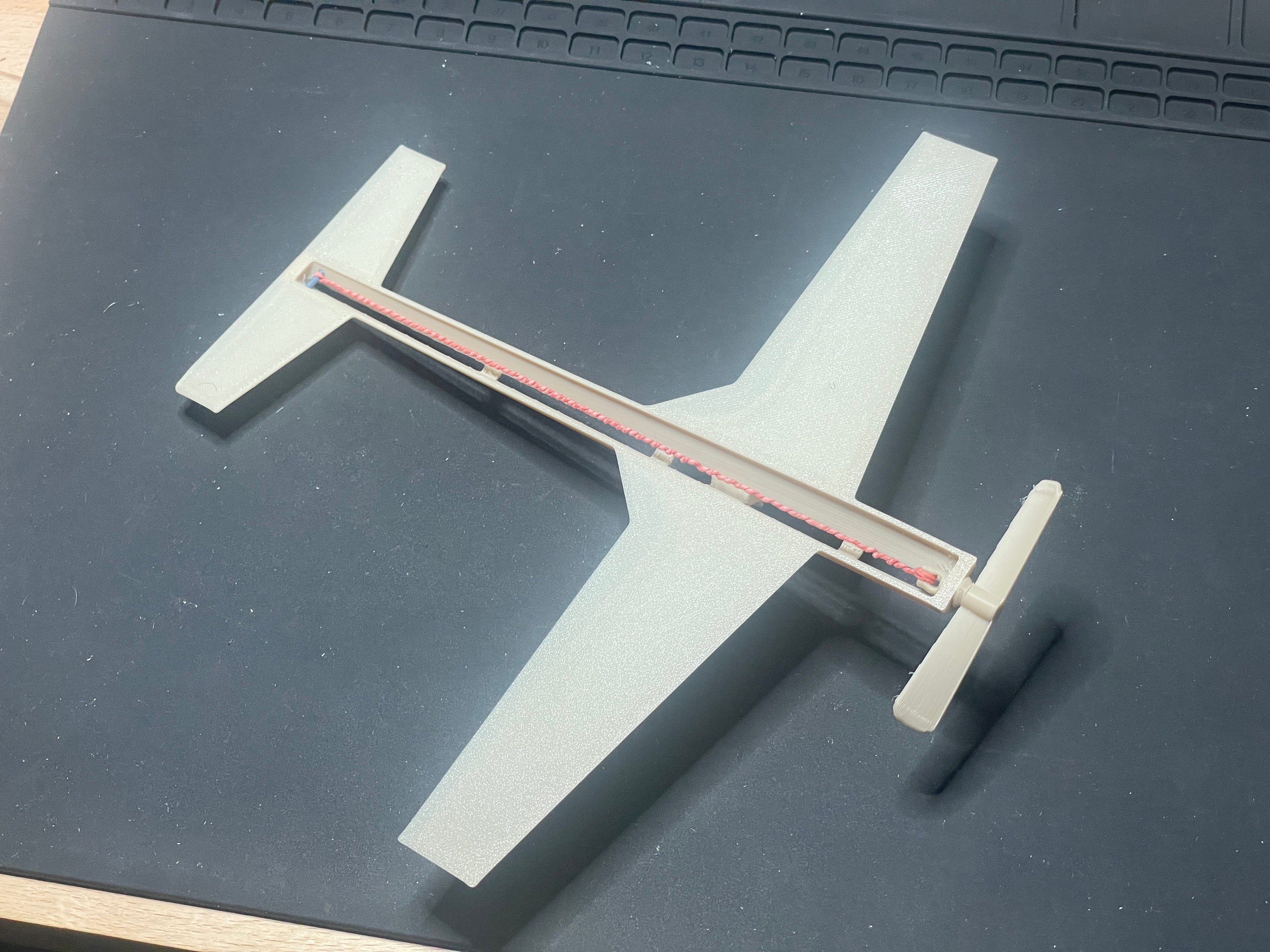 Rubber Band Powered Plane