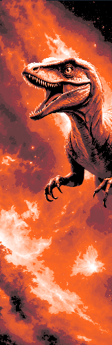 Set of 3 Dinosaur Bookmarks (Hueforge)