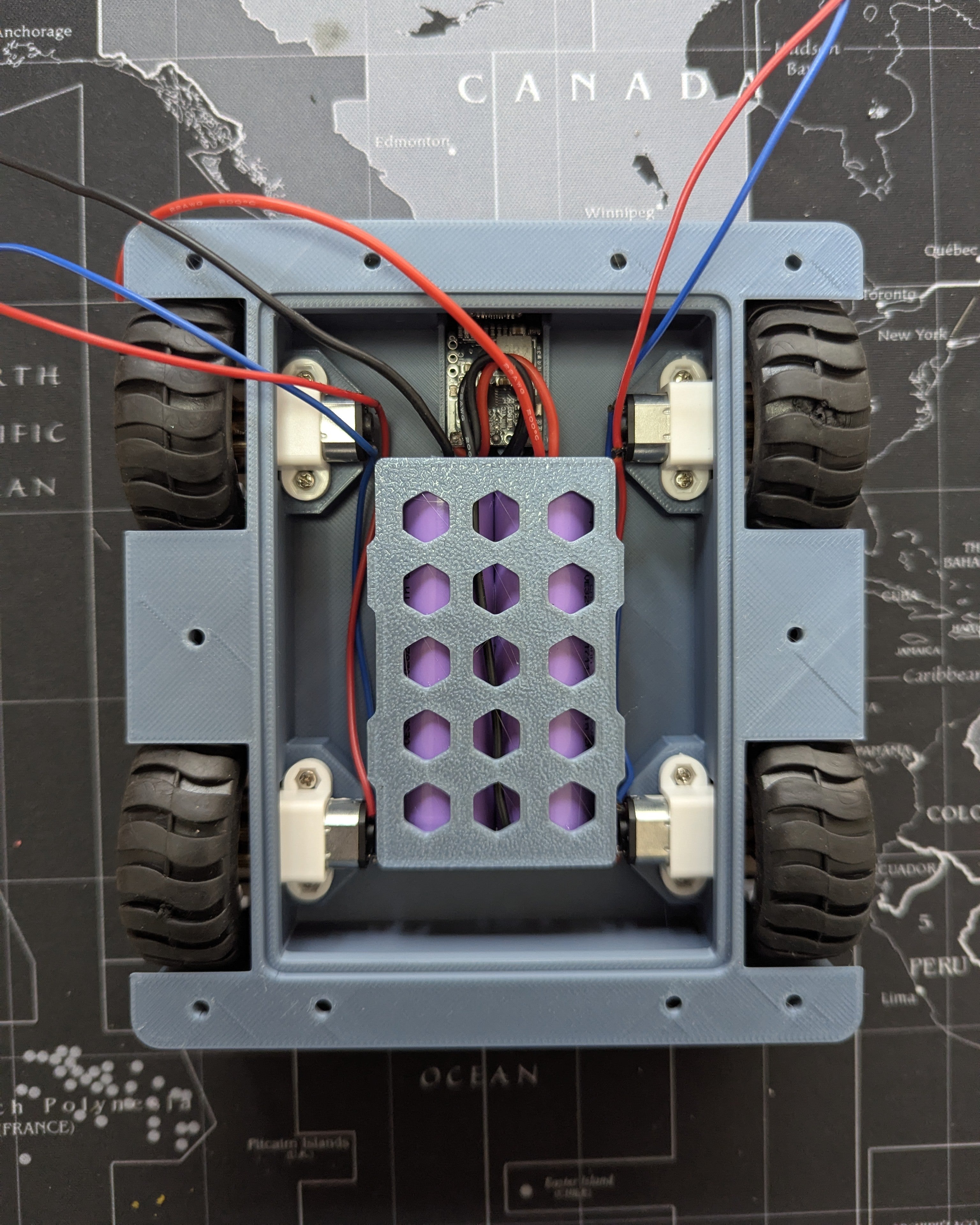 N20 Micro-Gear Robot Chassis 4WD