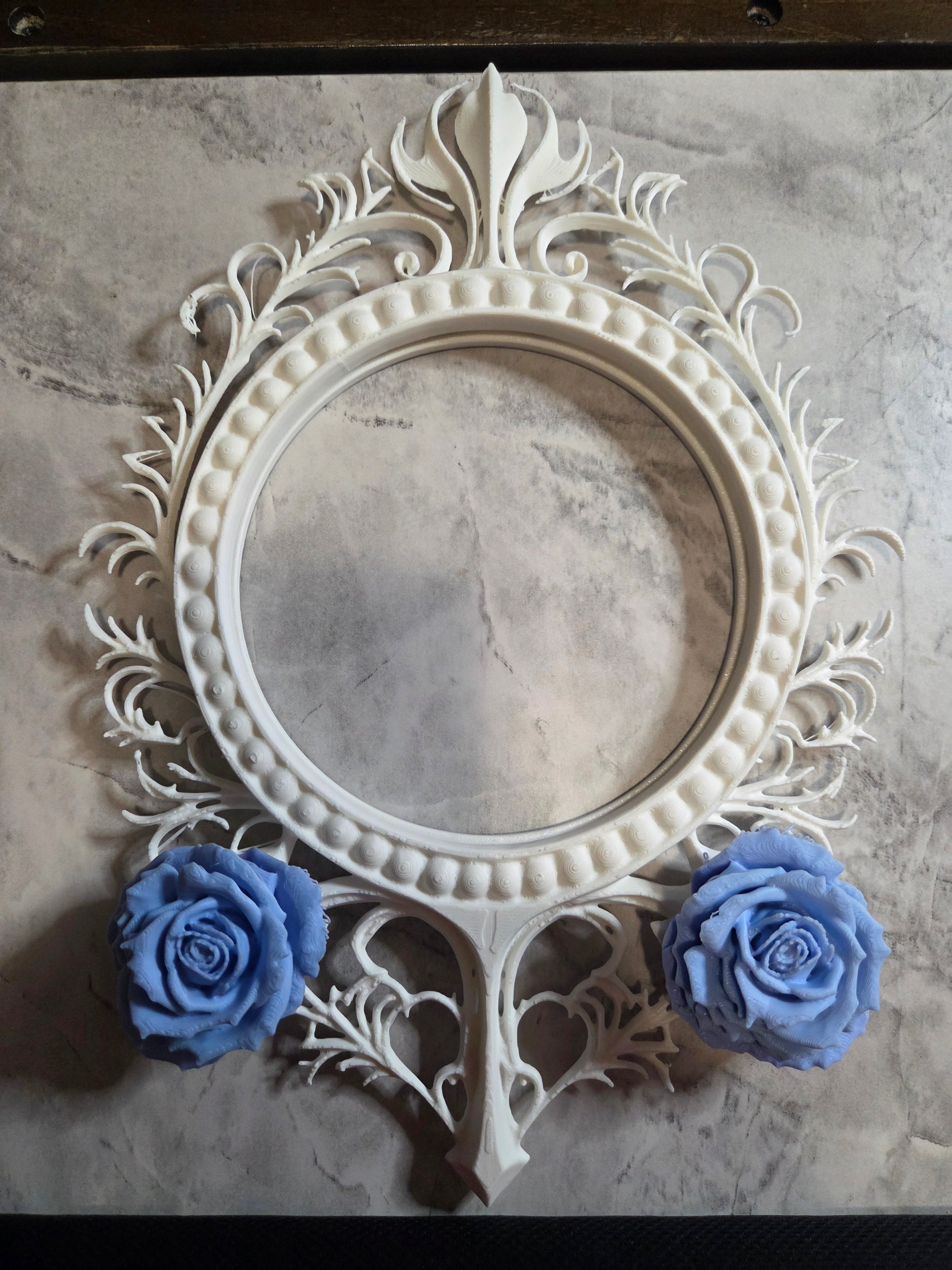 Gothic Rose Frame 5 inch
