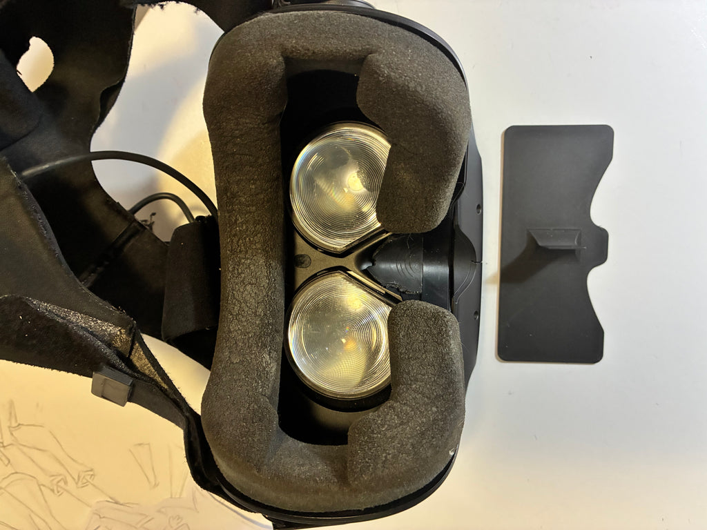 HTC Vive Wand/Headset Holders + Lens Protector