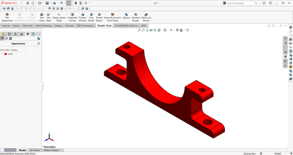 bracket for motor dc rs775