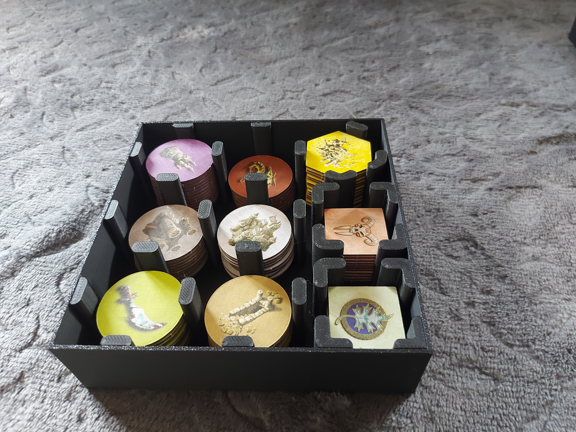 Ultimate Mage Knight insert in the Original Box