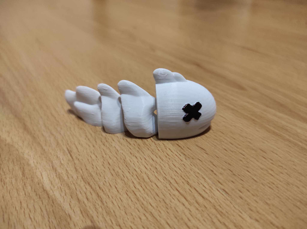 (UN)DEAD flexi fish + keychain