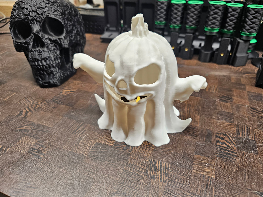 Pumpkin Ghost Lantern
